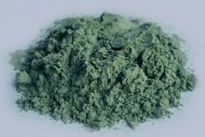 Potencia de carburo de silicio verde