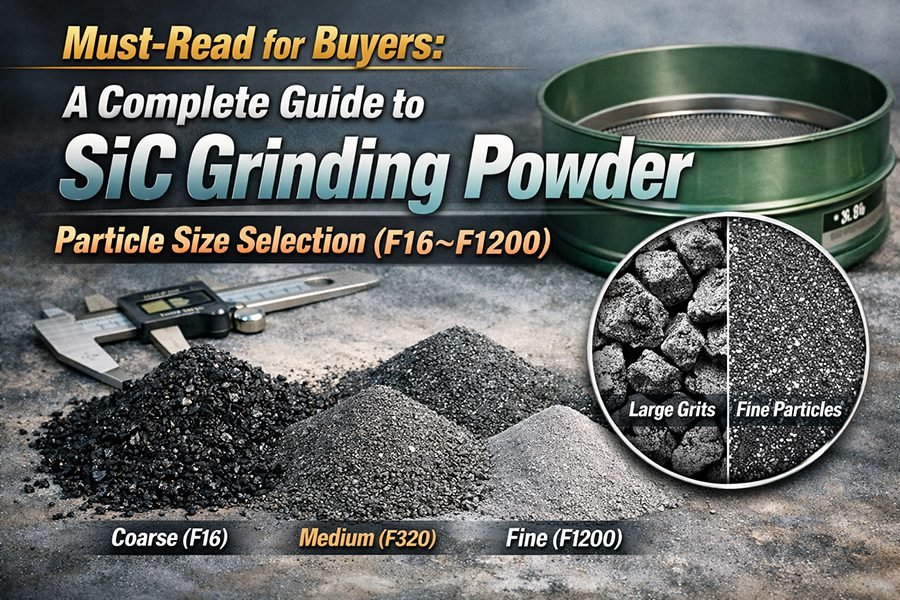 A Complete Guide to SiC Grinding Powder Particle Size Selection (F16~F1200)