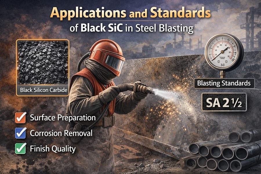 Applications and Standards of Black SiC in Steel Blasting