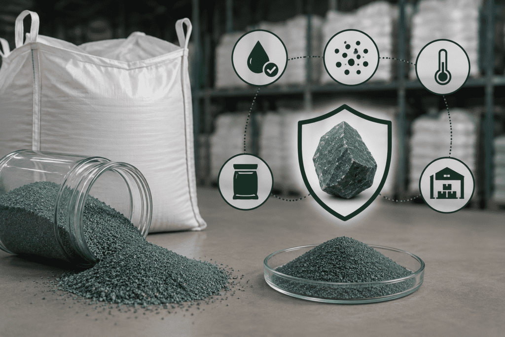 Green Silicon Carbide Shelf Life and Storage Degradation