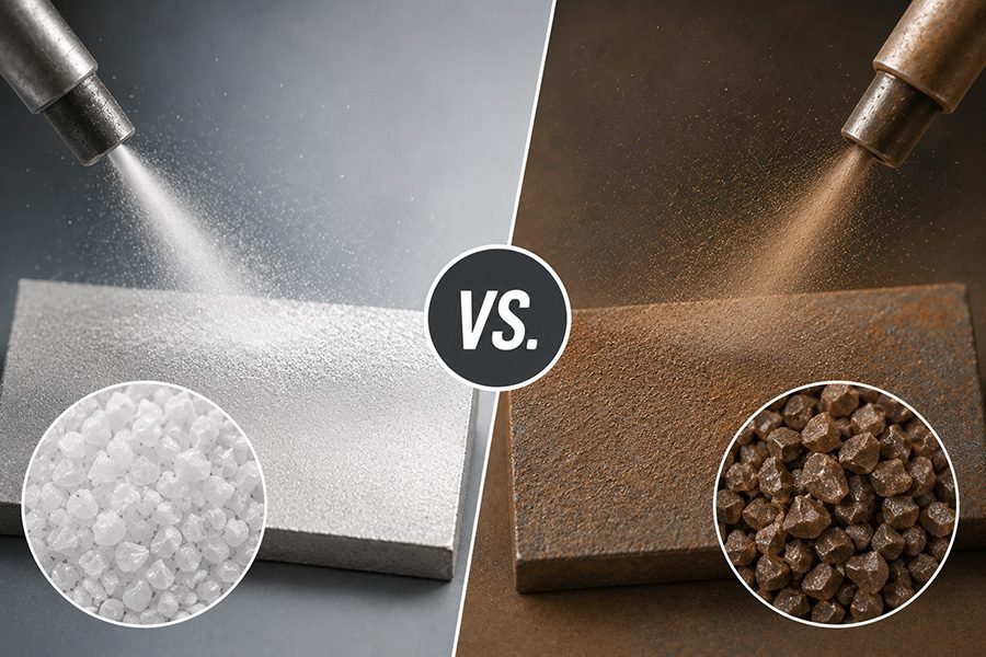 White Fused Alumina vs. Brown Fused Alumina for Blasting