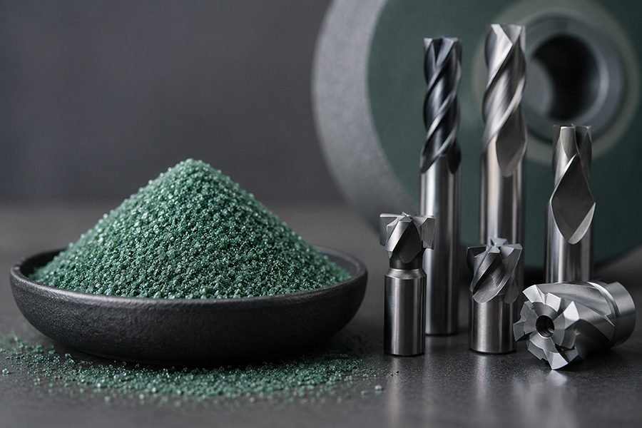 Green Silicon Carbide for Grinding Cemented Carbide Tools