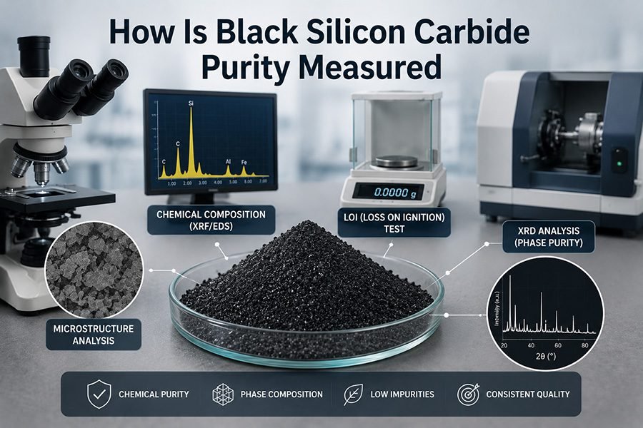 How Is Black Silicon Carbide Purity Measured