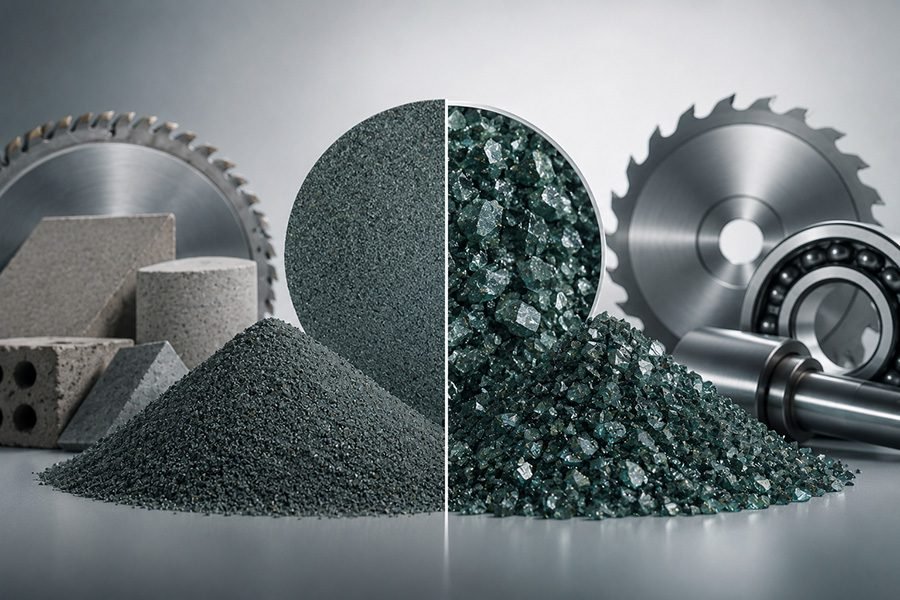 Green Silicon Carbide VS Black SIC