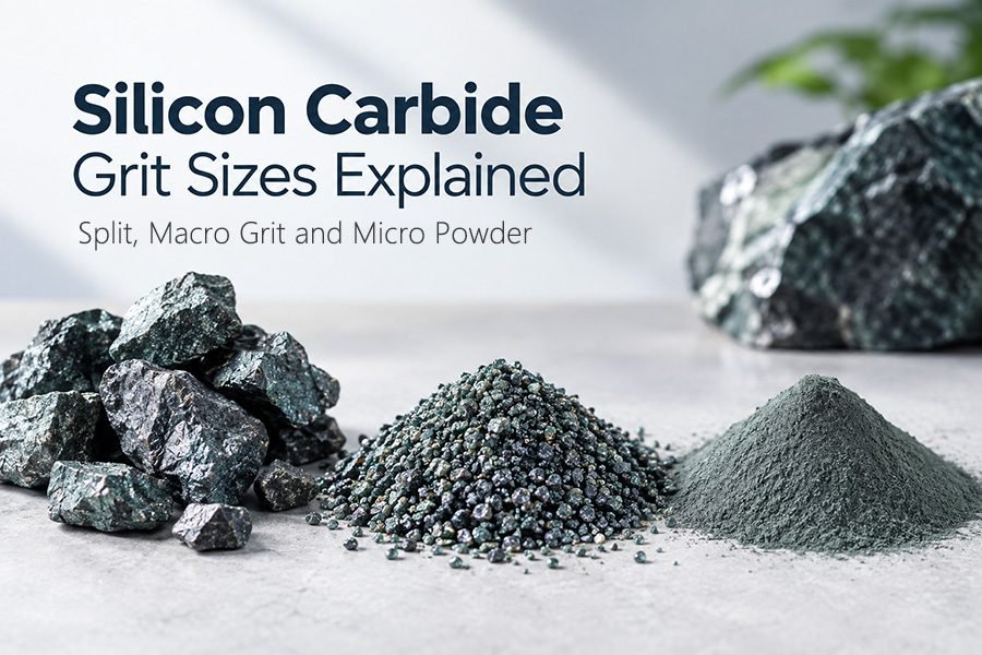 Silicon Carbide Grit Sizes Explained: Split, Macro Grit and Micro Powder